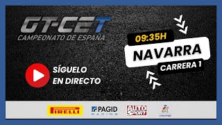 🔴 CARRERA 1  GTCET 2024 Navarra  Campeonato de España de GT y Turismos [upl. by Yleen]