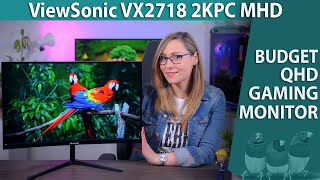 Is The CHEAPEST QHD Gaming Monitor Any Good  Viewsonic VX27182KPCMHD Review 27quot 1440p 165Hz [upl. by Ronaele]