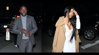 Floyd Mayweather Jr and Girlfriend Gallienne Nabila Spend Valentines Day at Giorgio Baldi [upl. by Glenden]