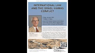 International Law and the IsraelHamas Conflict [upl. by Nilerual]