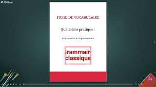 Quatrième pratique  Grammaire classique en tibétain [upl. by Maice]