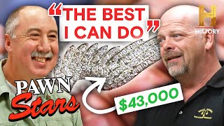 Pawn Stars THE BEST I CAN DO Legendary Negotiation Showdowns [upl. by Adnirod388]