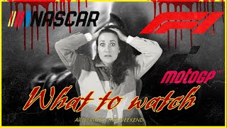 NASCAR vs MotoGP vs F1  All The Races You Can Watch  WHAT WHEN WHERE  DRS [upl. by Ahaelam726]