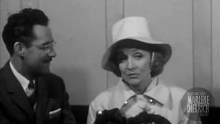 Marlene Dietrich 1960 TV Interview quotBlue Angelquot Remake amp Film Career [upl. by Allesiram504]