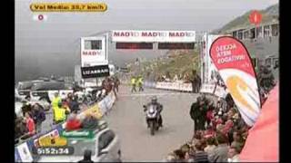 Vuelta España 2008  Alto de El Angliru Part 4 [upl. by Akirdnahs]