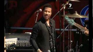 Lionel Richie  Hello Live at 2010 AFL Grand Final Replay 2102010 [upl. by Aicela696]