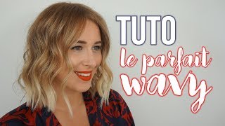 Tuto  Le parfait carré wavy avec ghd [upl. by Arenahs]