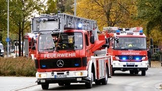 FeuerwehrÜbung am Kino in Papenburg  Fire drill at the movie theater in Papenburg Germany [upl. by Sumer]