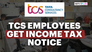 TCS Employees Get Notice From Income Tax Department [upl. by Judye]