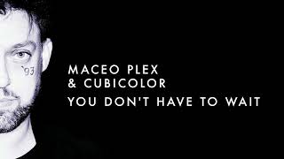 Maceo Plex amp Cubicolour  You Dont Have To Wait [upl. by Amor197]