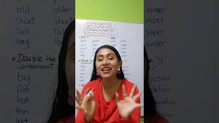 COMPARATIVE ADJECTIVES 👩🏻‍🏫 easyenglishtv ✅ aprenderingles 😎 [upl. by Zulema963]