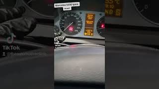 Mercedes B200 TPMS reset [upl. by Emanuela]