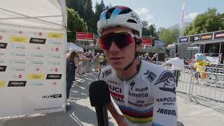 Remco Evenepoel  Interview at the start  Stage 5  Tour de Suisse 2023 [upl. by Matilda]