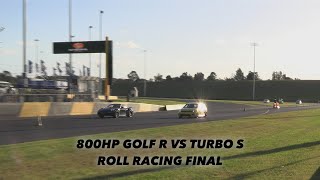 EURO DAY ROLL RACING ELIMS  1000HP RS3 1300HP PORSCHE 800HP GOLF R amp MORE [upl. by Dilks]