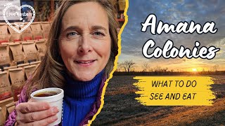 Exploring the Amana Colonies Iowa  What to do see and eat [upl. by Viva]