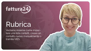 Importare e come creare un nuovo contatto in rubrica [upl. by Tomasine]