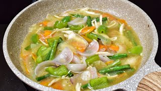 Restaurant Style Chinese Vegetable Recipe [upl. by Bensky]