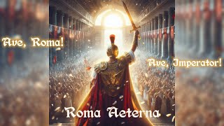 Roma Aeterna  Epic Roman Power Anthem Song  Hybrid Orchestral  Vocal  Historical AI Music [upl. by Onid]