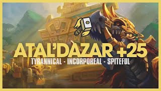 Retribution Paladin  AtalDazar Mythic 25 Tyrannical  Dragonflight 102 [upl. by Nosila]