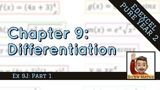 Differentiation 28 • Connected Rates of Change pt 1 • P2 Ex9J • 🎲 [upl. by Argella]