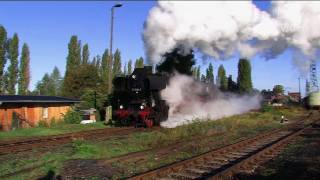 Eisenbahnen zwischen Erzgebirge und Rügen 14 Steam Trains  Züge  Dampfloks [upl. by Ylluz]