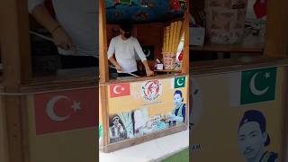 Turkey Ice cream cookingfatimashortvideo 2024 [upl. by Rhodie630]