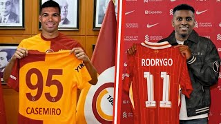 OFFICIAL✔️LIVERPOOL SIGNING SUPER TALENT RODRYGO TO LIVERPOOL CASEMIRO TO GALATASARAY [upl. by Etnwahs]