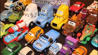 All My Disney Cars Cancelled Releases from 2009 to 2017 Haulers Team Sets etc [upl. by Arnaud]