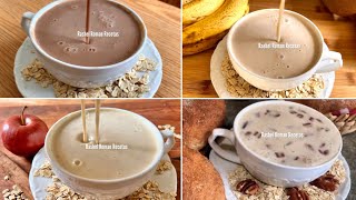 4 ATOLES CON AVENA NUTRITIVOS PARA EL DESAYUNO 🍳 [upl. by Alleul]