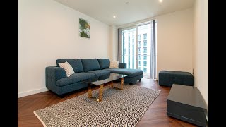 One Bedroom Furnished Apartment to Rent  Lightbox  Media City UK  Manchester [upl. by Birck]