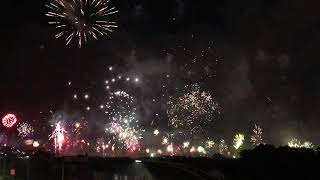 Waipahu Hawaii Fireworks 2021 New Years Eve [upl. by Lytsirhc]