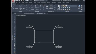 AUTOCAD XYZ COORDINATE LEADER [upl. by Monsour]