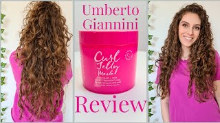 Umberto Giannini Curl Jelly Mask REVIEW [upl. by Lebyram711]