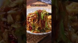 Cabbage Stir Fry Recipe shorts [upl. by Nodnahs464]