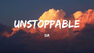 Sia  Unstoppable Justin Timberlake Lvly Mix Lyrics [upl. by Sydelle]