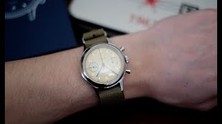 Seagull 1963 Chronograph 38  WatchReviewBlogcom [upl. by Crowns541]