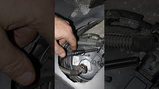 2007 Saab 93 20T convertible fuel pump replace cutting access holePART 1 OF 2 [upl. by Gridley29]