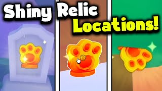 All Secret SHINY RELIC Locations Revealed in Pet Sim 99 [upl. by Gatian]