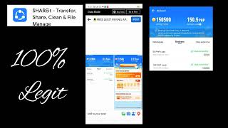 SHAREit App farming tricks para dumami ang coins  free load [upl. by Adnolaj593]