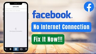 How to Fix Facebook No Internet Connection [upl. by Lunn]