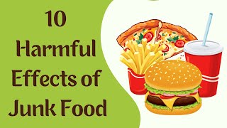 Essay on Junk Food and its harmful effects in English  Junk food and its Disadvantages  Junk food [upl. by Weston]