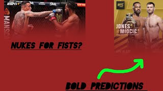 Nukes for fists UFC309 breakdown and predictions [upl. by Bowlds36]