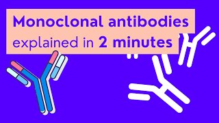 Monoclonal antibodies explained in 2 minutes [upl. by Elleined963]