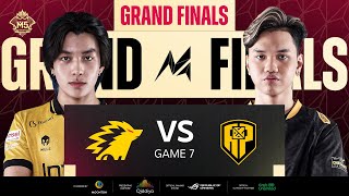 ID M5 GRAND FINALS  ONIC VS AP BREN  GAME 7 [upl. by Lyontine]