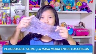 El peligro del quotslimequot la masa de moda entre los chicos [upl. by Annoyt]