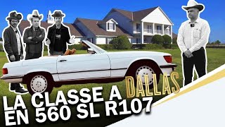 🚗 Mercedes 560SL R107  La classe à Dallas  💵 Mécanique Générale [upl. by Koss145]