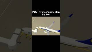 Ryanair airplane ryanair ptfs funny [upl. by Iah]