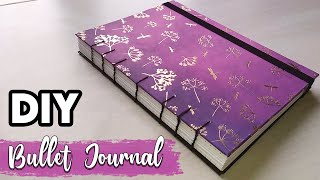 DIY Bullet Journal  How to make a Bullet Journal  no talking tutorial [upl. by Nilorac]