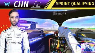 F1 2024 Full Career Mode CHINESE GP  Sprint Qualifying  Williams FW46 [upl. by Ahsennek]