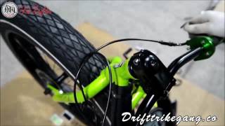 Motorised Drift Trike Gang FAT DRIFTER Assembly Video [upl. by Desi627]